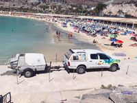 Hormigonera remolcando